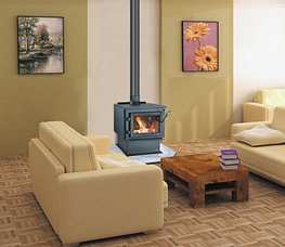 Quadrafire WS18 Freestanding Wood Fire (9718248669459) (9718260334867) (9721381355795)